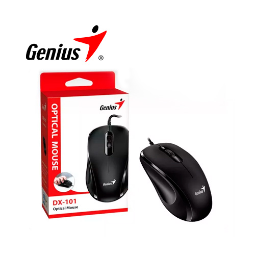 MOUSE OPTICO GENIUS DX-101 USB COLORES - foto 3