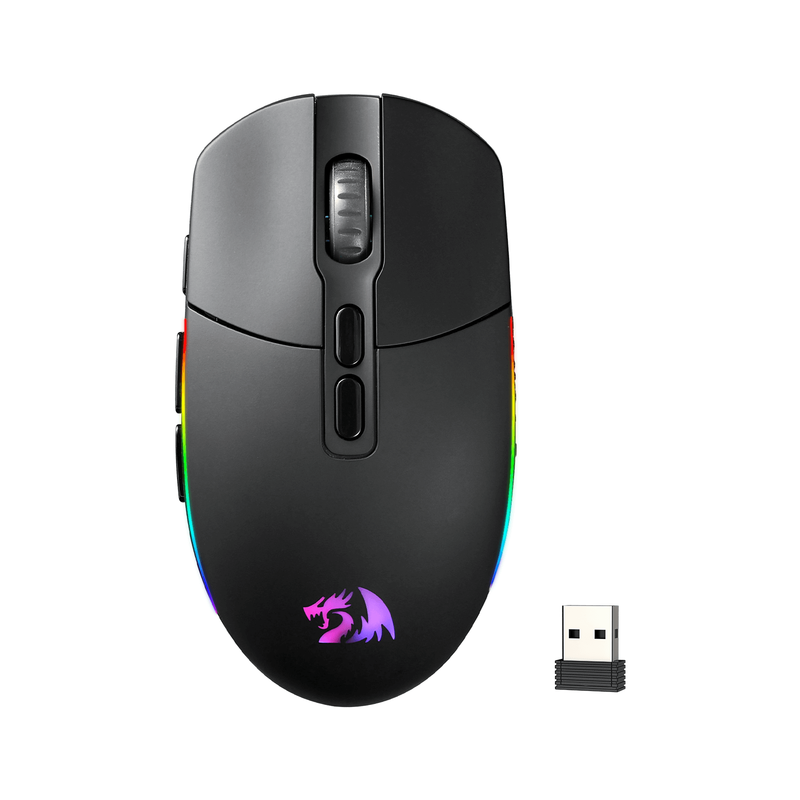 MOUSE GAMER REDRAGON M719 RGB INVADER - foto 3