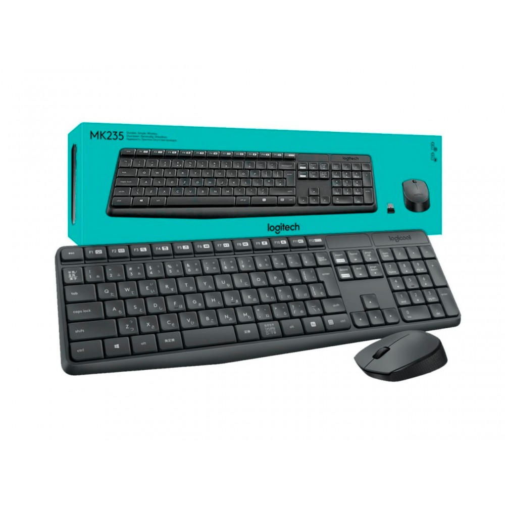 TECLADO+MOUSE LOGITECH INALAMBRICO MK235 - foto 3