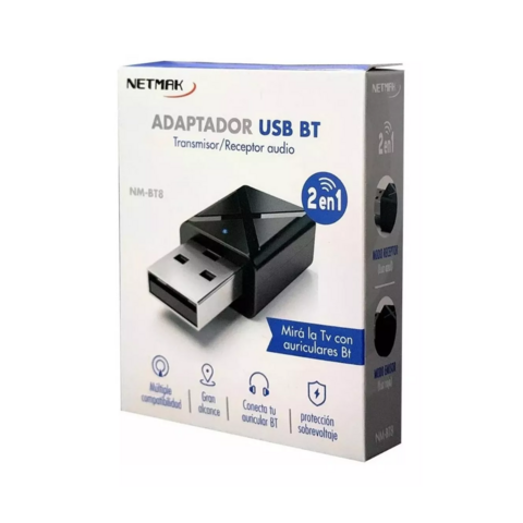 Receptor de Audio Netmak NM-BT8 - foto 3