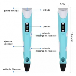 Lápiz 3D JG-L3D Impresora 3D - foto 2