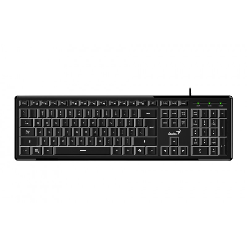TECLADO GENIUS SLIMSTAR 820 USB RETROIL - foto 2