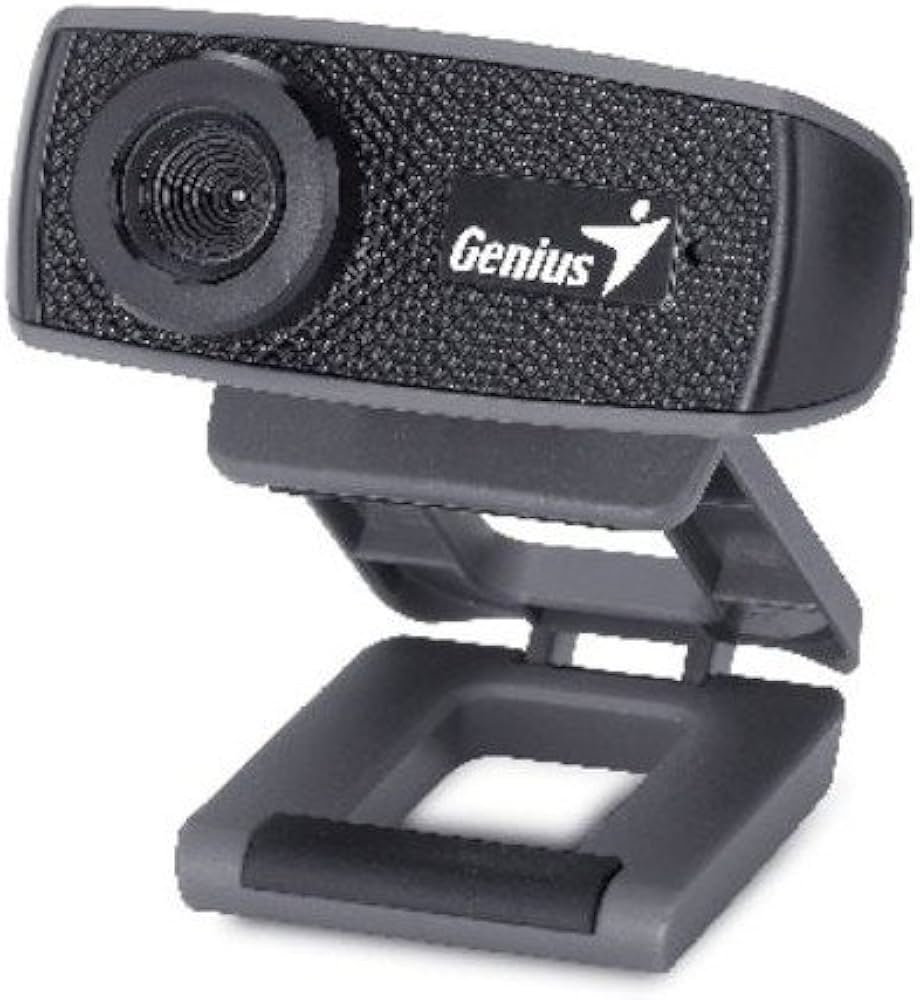 WEBCAM GENIUS FACECAM LIGHT BLACK - foto 2