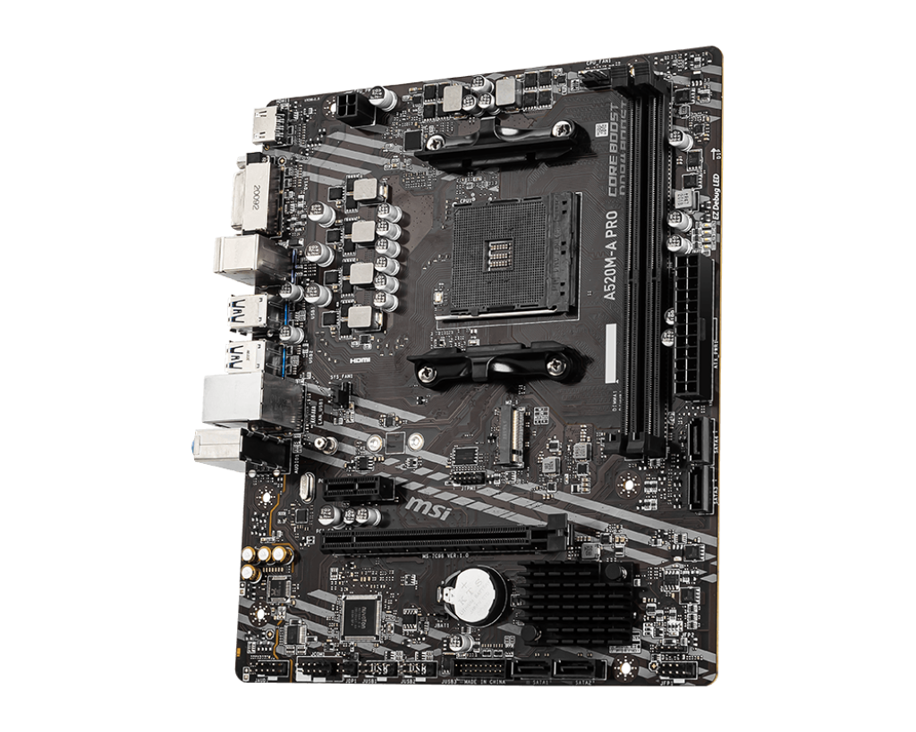 Motherboard MSI AM4 A520M-A PRO - foto 2