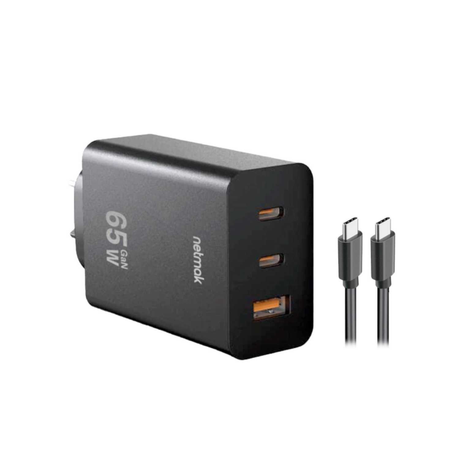 CARGADOR 65W C/CABLE NETMAK NM-CP42 - foto 2