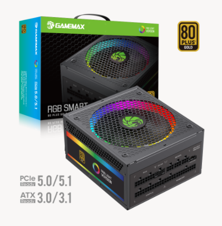 FUENTE ATX 700W GAMEMAX VP-700-RGB 80 PLUS BRONZE RGB - foto 2