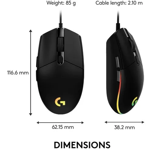 MOUSE GAMER LOGITECH G203 GAMING - foto 2