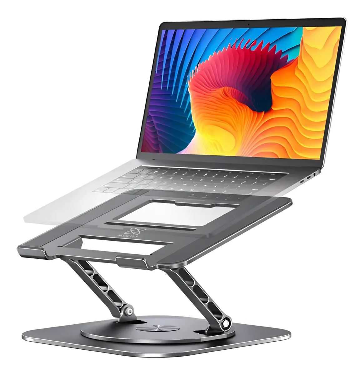 BASE P/NOTEBOOK 17" METALICO PLEGABLE NETMAK NM-HC78 - foto 2